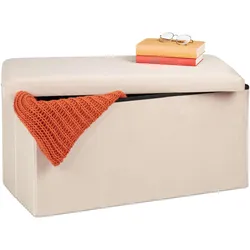 Relaxdays, Sitzbank, Sitzbank (77 cm)