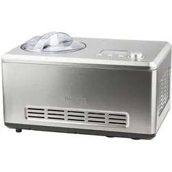 H.Koenig professionelle Eismaschine HF320 - Elektrisch - 2 L - 180 W - Kühlfunktion - Schnelle Zubereitung - Eis, Frozen Joghurt und Sorbet