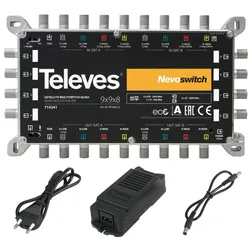 Televes Multischalter 9 in 8 Guß MS98NCQ