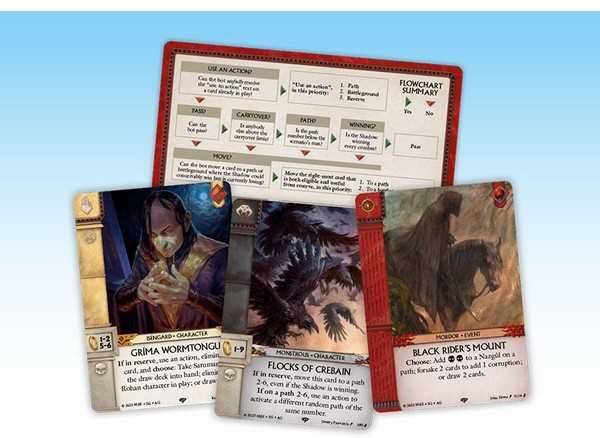 Ares Games War of the Ring: The Card Game – Against the Shadow Expansion for Card Games, Solo and Cooperative Play, Officially Licensed Middle-earth Card Game
