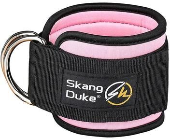 Uplifted Finds Adjustable D Ring Ankle Straps For Cable Machines Premium Cuffs For Glute & Leg Strength Training pink