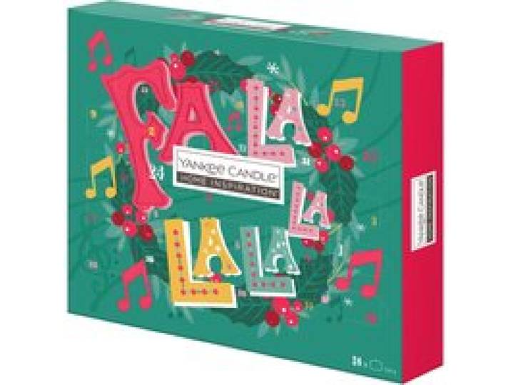YANKEE CANDLE Calendrier de l'Avent bougies chauffe-plat parfumées