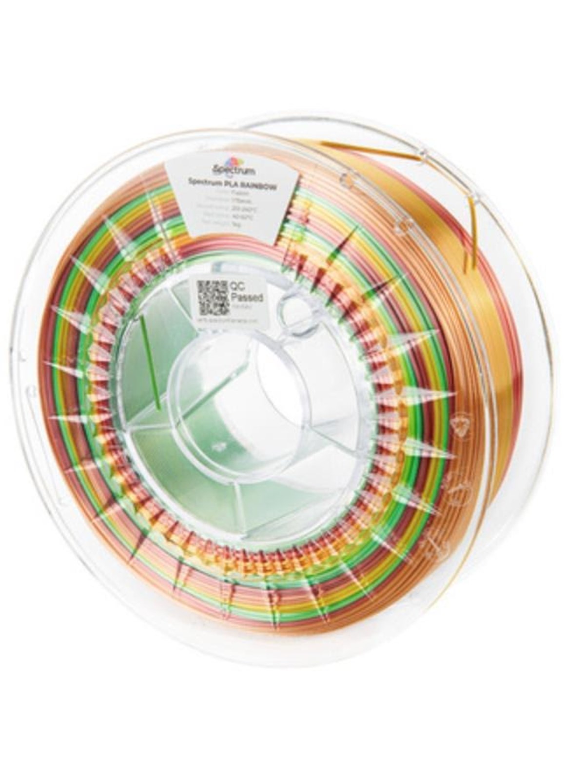 Spectrum 3D Filament / PLA SILK Rainbow / Fusion / ? 1.75 mm / 1 kg, 1kg