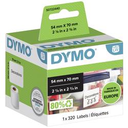 DYMO Etiketten Rolle 99015 S0722440 70 x 54 mm Papier Weiß 320 St. Permanent haftend Universal-Etiketten