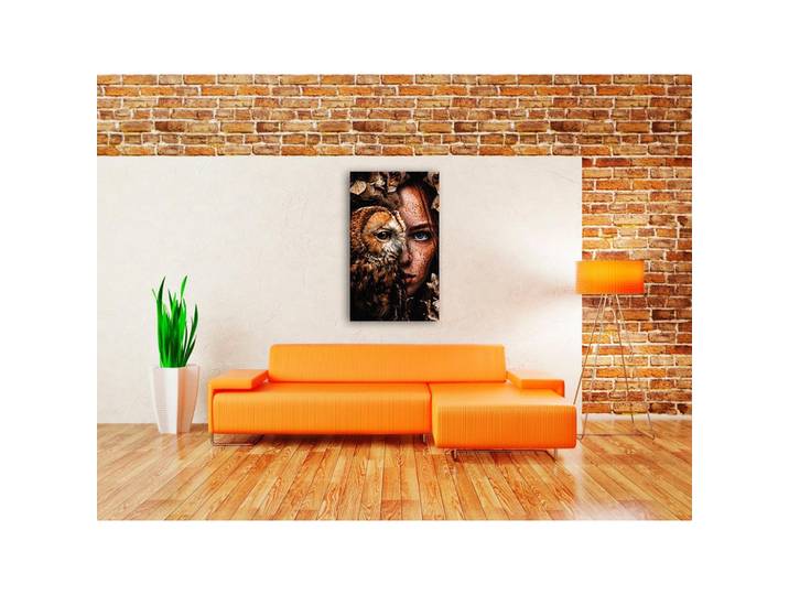 Wandkraft Aluminiumbild, Braun, Kunststoff, Metall, rechteckig, 70x118 cm, Bilder & Rahmen, Bilder, Wandbilder