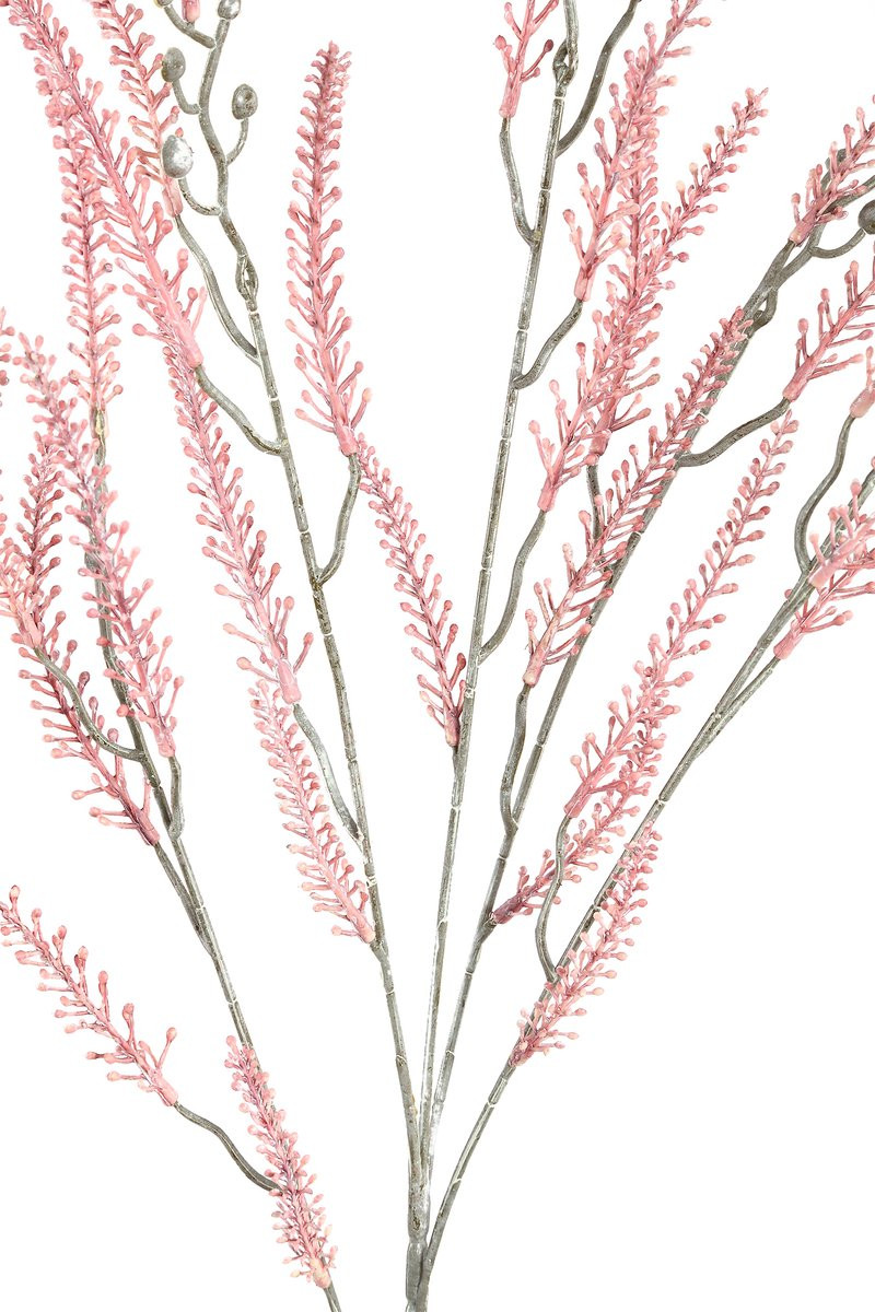 PTMD COLLECTION Roze varen tak met bladeren