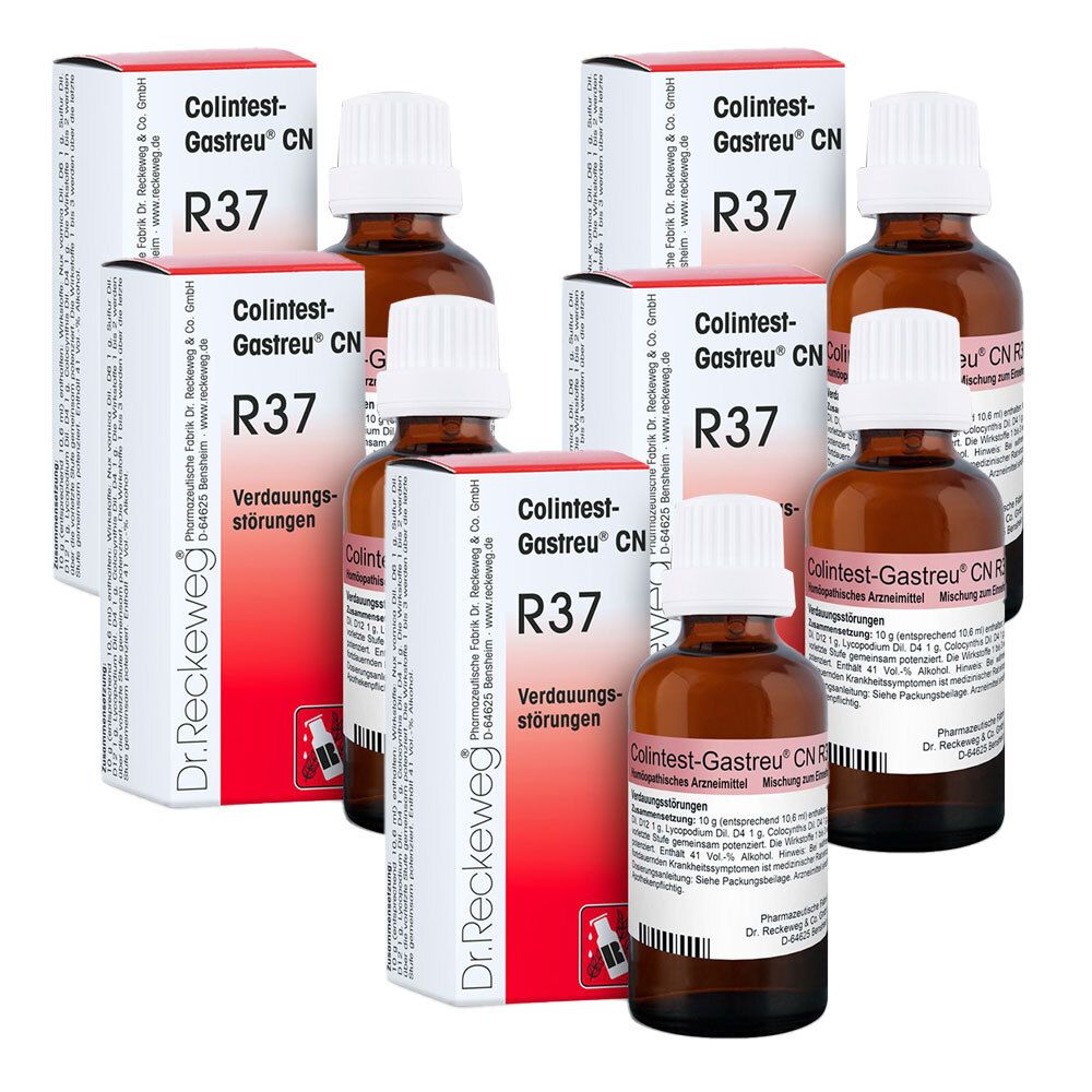 5x COLINTEST-Gastreu CN R37 Mischung 5er Set 5x50 ml