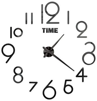 Inspire Essentials Modern DIY 3D Wall Clock Large Acrylic Mirror Stickers For Home Decor 7