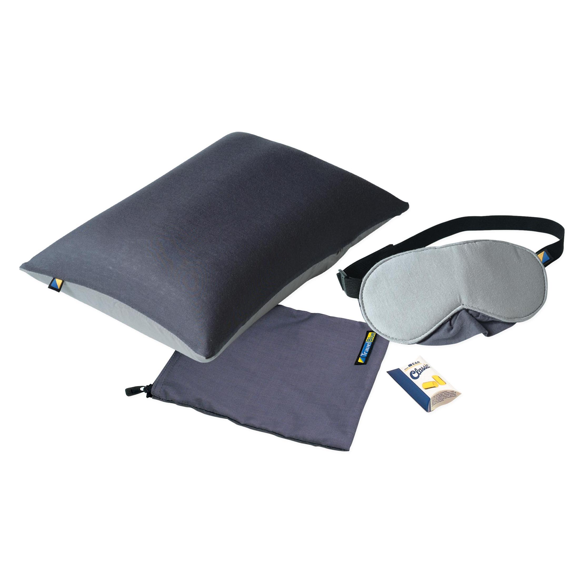 Travel Blue Schlaf-Set Ruhekissen + Schlafmaske grau (100000820657)