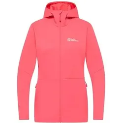 JACK WOLFSKIN Damen Funktionsjacke FELDBERG HOODY W, Größe M in Pink Pink