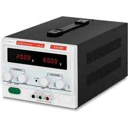 Stamos Labornetzgerät regelbar Labornetzteil Netzgerät Netzteil Feinjustierung 60 V 20A, Labornetzgerät, Grau