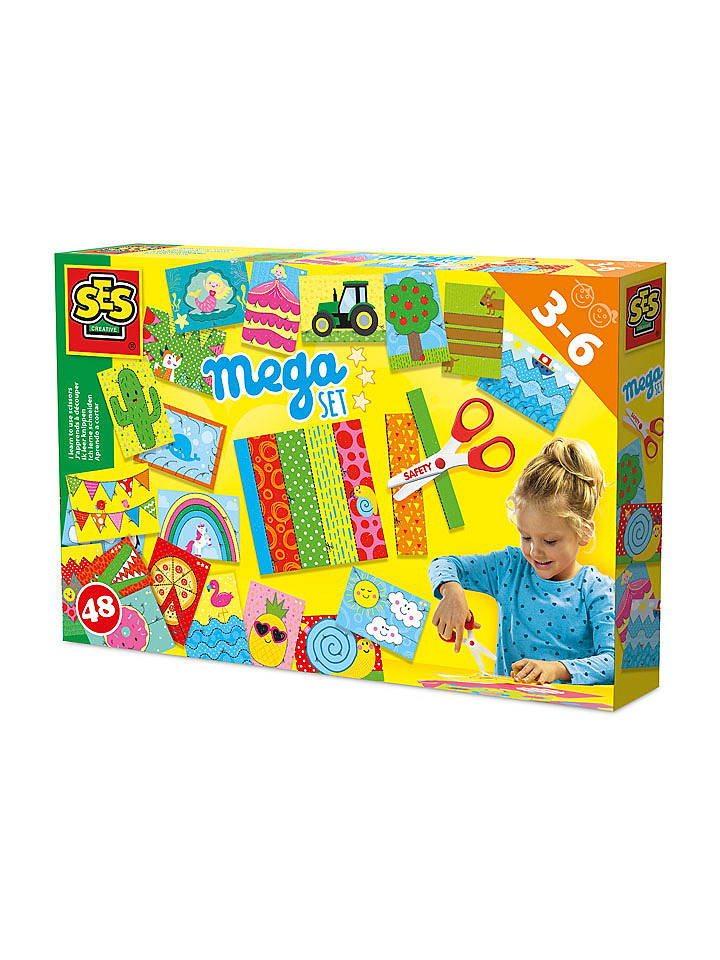 SES Kreativset "Ich lerne schneiden - Megaset" - ab 3 Jahren - onesize