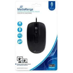 Mediarange Mros211 Maus Usb Typ A Optisch 1000 Dpi Beidhändig