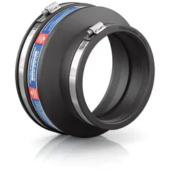 CR Adapterkupplung CAC 1702, bis 0,6 bar (155-170mm auf 110-125mm), EPDM / V2A
