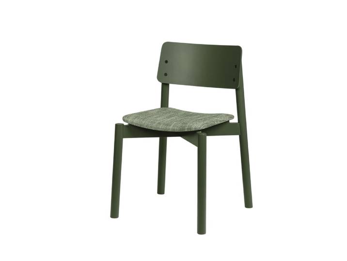 Chaise en hêtre design moderne 51,6x53,8x80,2 cm