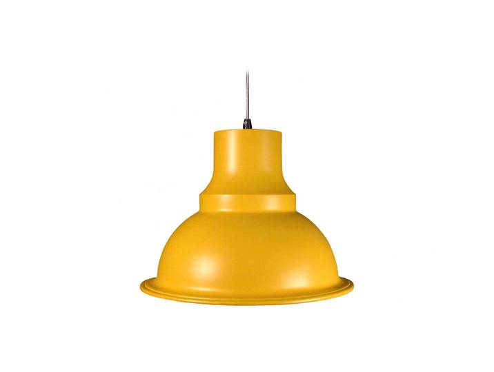 Aluminor Hängelampe Loft, dimmbar, gelb / orange, für Wohn- / Esszimmer, Metall, Vintage, Pendelleuchte