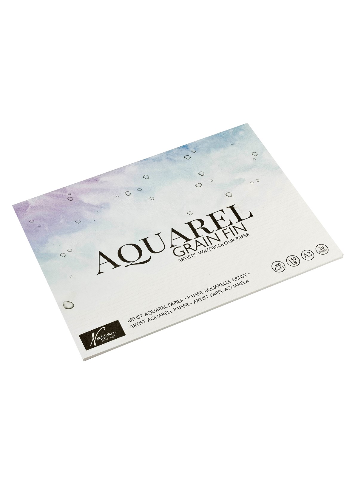 Nassau Paper pad aquarel A3 20 sheet 300 gsm