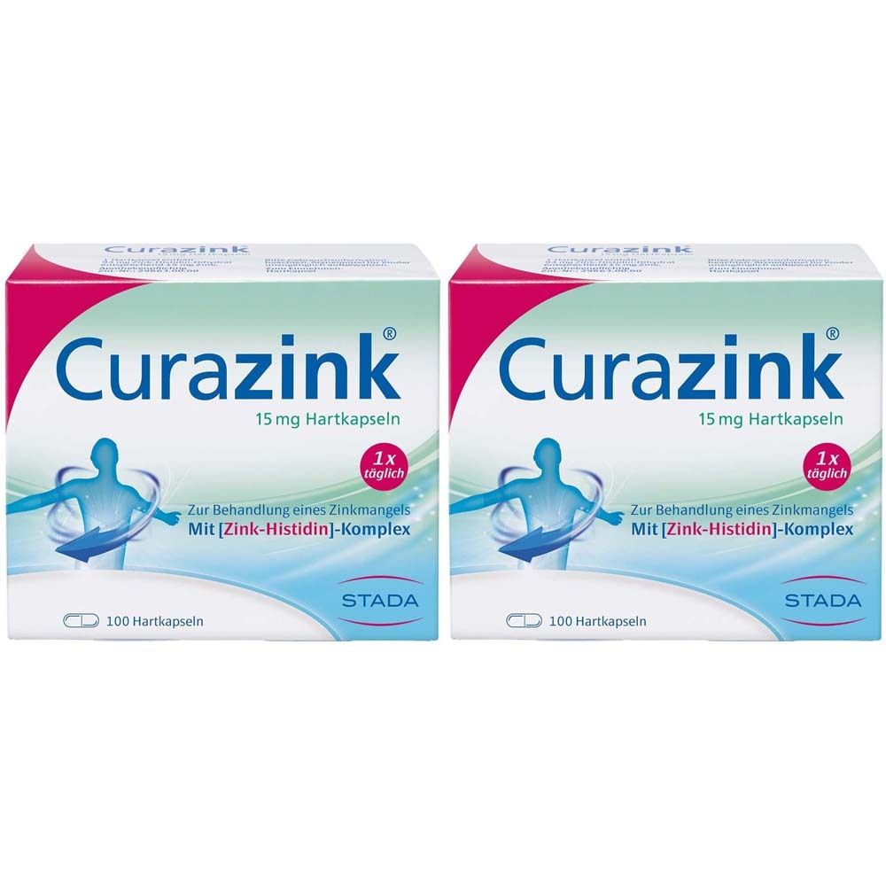 Curazink Hartkapseln 2x 2x100 St