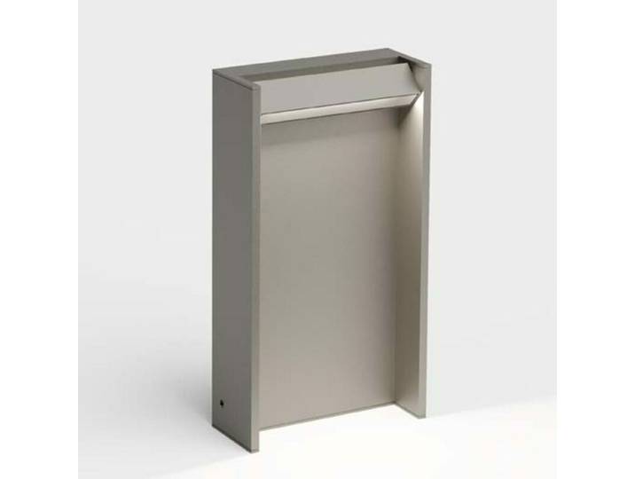 IP44.de Pollerleuchte slat poller - Grau (space grey) , 40 Clean