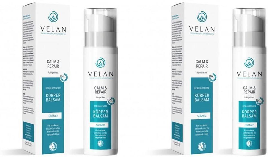 Velan calm & repair Körperbalsam ruhige Haut 2x 2x100 ml Balsam