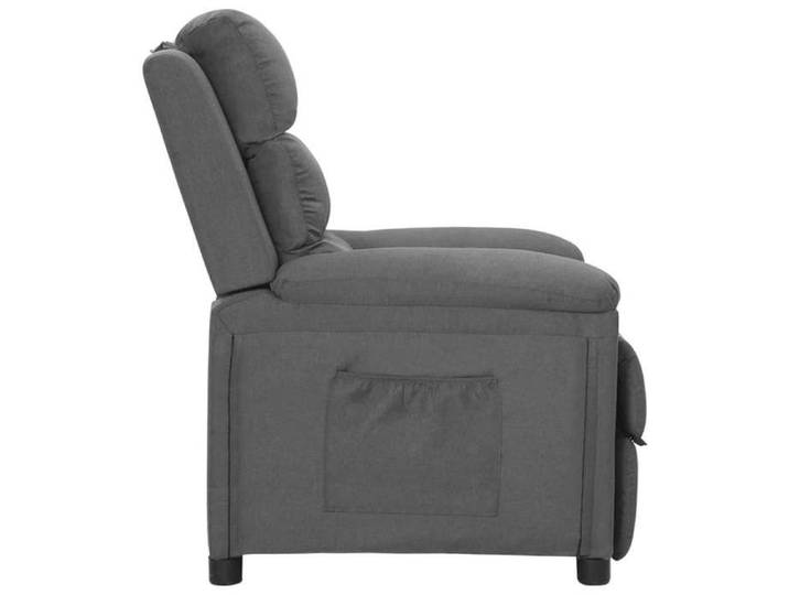 Fauteuil inclinable manuelle - UU - Gris clair Tissu S1047