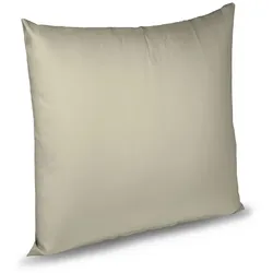 fleuresse Satin-Kissenbezug Satin 80 x cm Grau Taupe