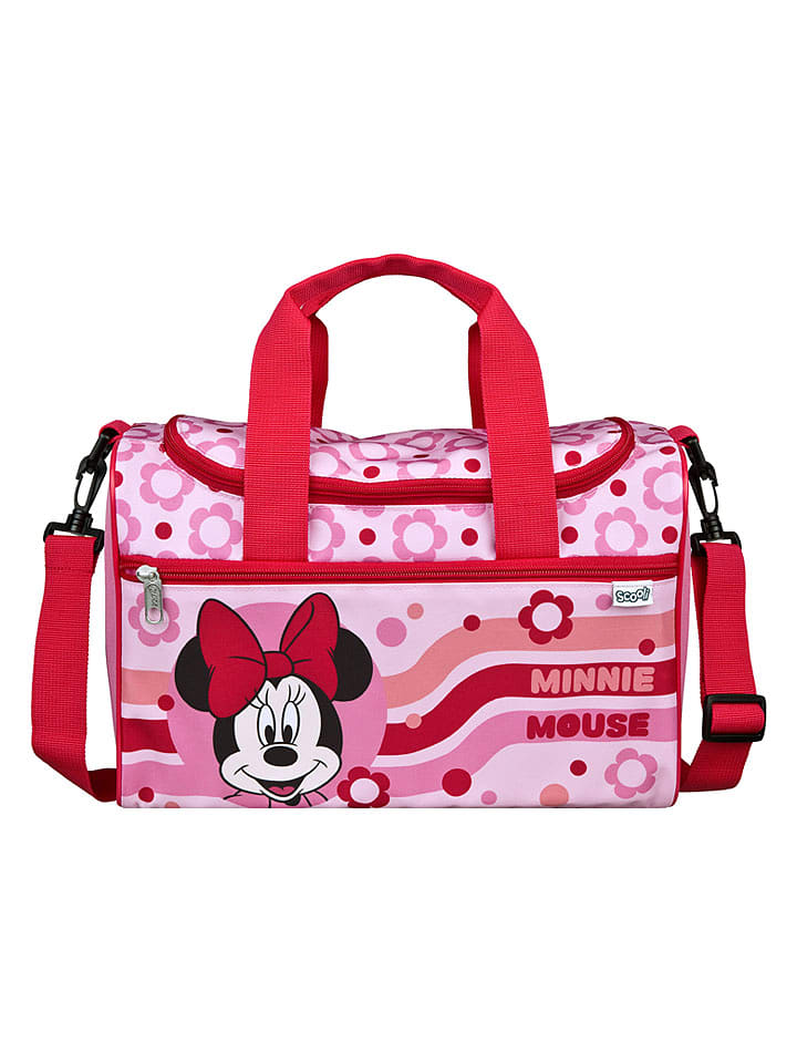 SCOOLI Sporttasche "Minnie Mouse" in Rosa - (B)35 x (H)23 x (T)16 cm - onesize