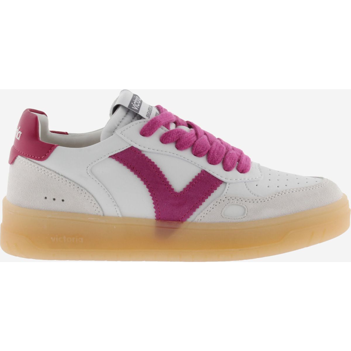 Victoria Seúl Efecto Piel & Serraje fucsia (43) 40 1257129-43-40