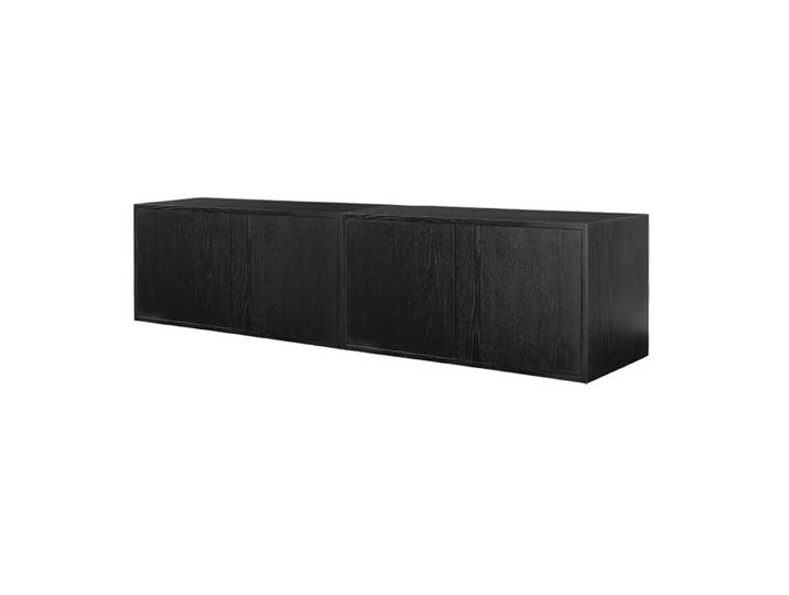 Inga Hänge-Sideboard/Paar – Schwarze Eiche