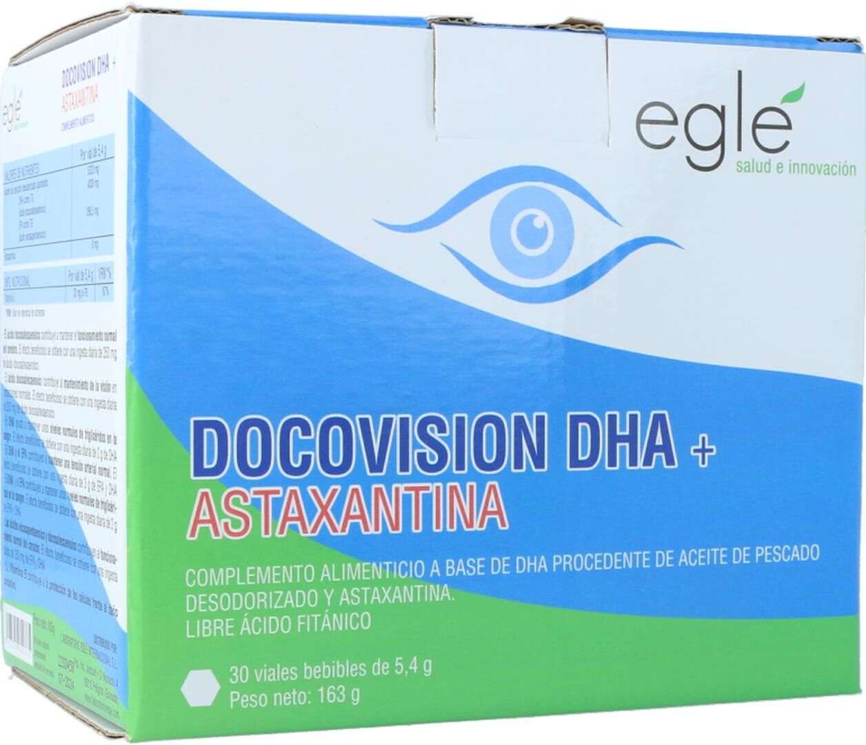 Eglé Docovision Dha + Astaxantina 30 X5 ml