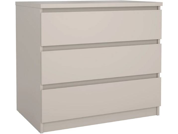 Kommode NAIA 3 Schubladen 50x77x70.1cm kaschmir matt