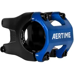 AERTIME Vorbau Jarvis | 31,8 mm | 35 mm Länge | Black / Galaxy Blue