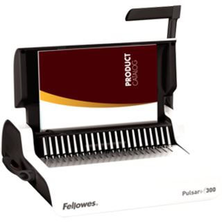 Fellowes Plastikbindegerät Pulsar +300, weiß/silber