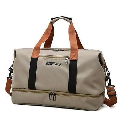 Weekender-Tasche, Reisetasche mit Schuhfach, große Tragetasche für Damen, Sporttasche mit Trolley-Fach für Kurztrips, Geschäftsreisen, Übernachtungen, Handtasche für Gepäck