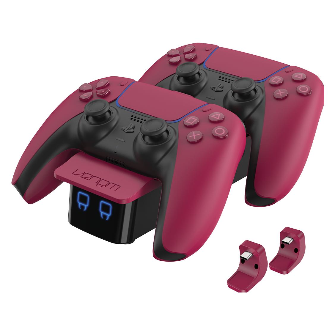SOP VENOM VS5010 Red PS5 Twin Docking Station (PS5) (VS5010)