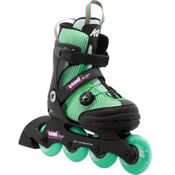 K2 Kinder Inlineskates LUMI BOA, Größe 35-40 in Schwarz Schwarz