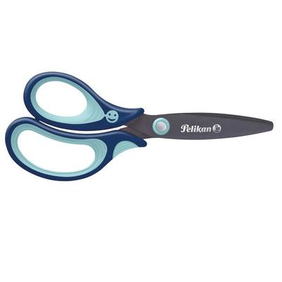 Pelikan Schul-Schere griffix Rund 14cm Blau, Linkshänder