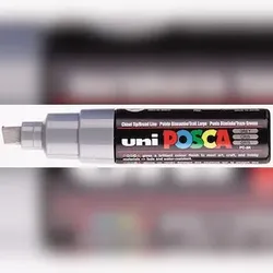 Fasermaler Uni Posca PC-8K 8mm grau