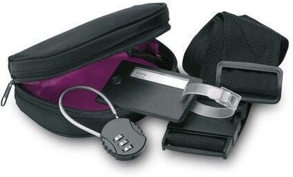 Set voyage personnalisé 3 pièces TRAVELSUP PET noir