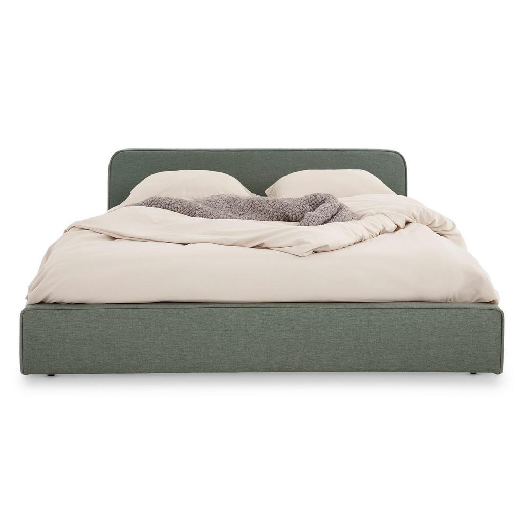 Idimex Polsterbett, Grün, Textil, Mode, 140x200 cm, Schlafzimmer, Betten, Polsterbetten