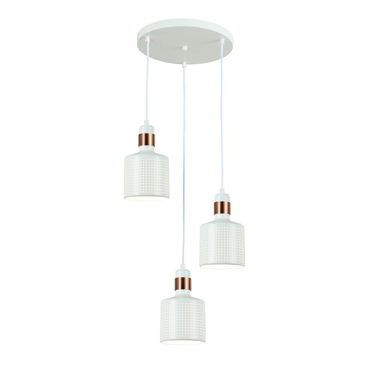 Italux PND-2439-3-WH LED hanglamp voor woonkamer, slaapkamer, keuken of eetkamer