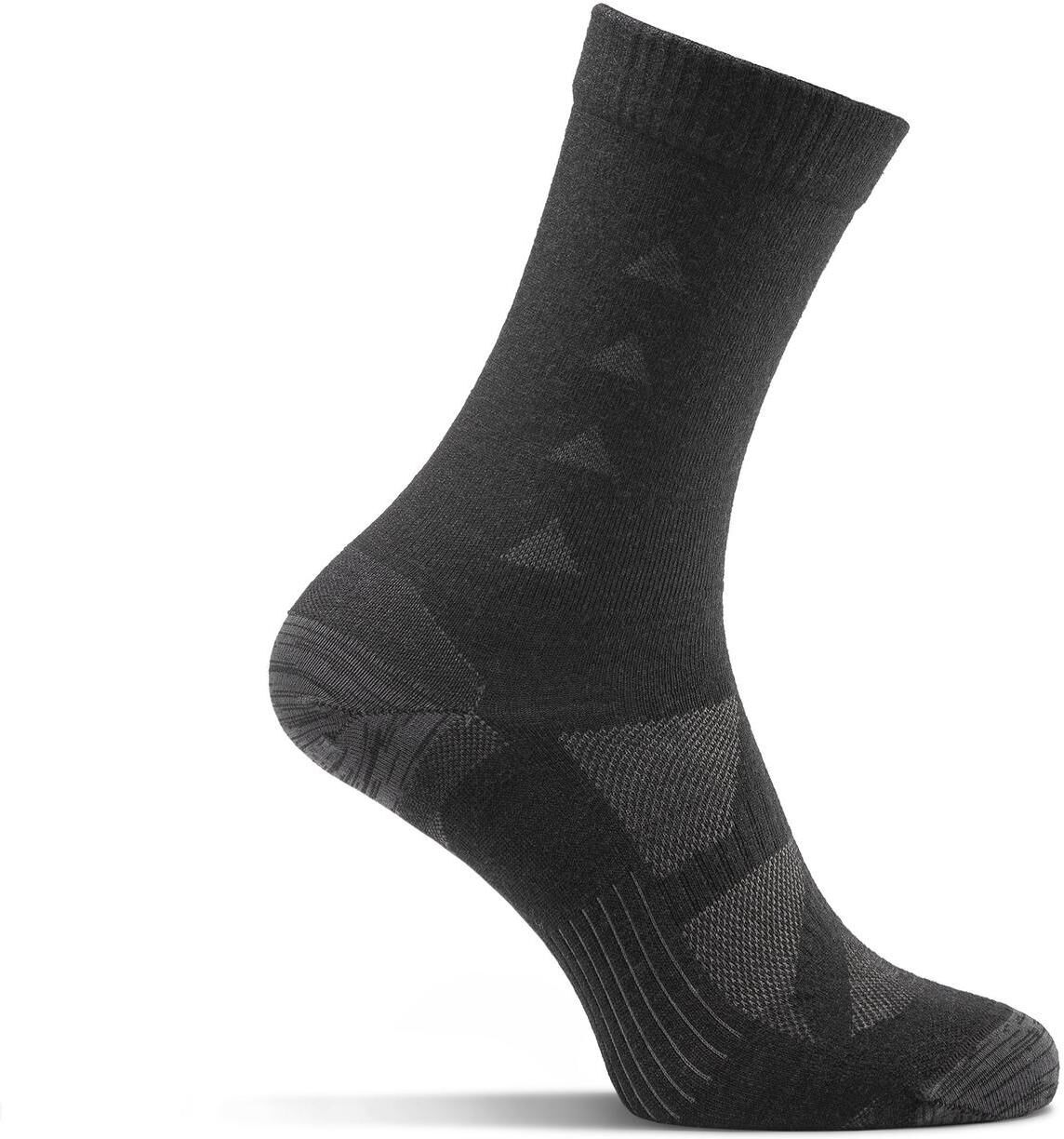 Solid Gear 30007 Ultra Thin Wool Strømpe Sort 46