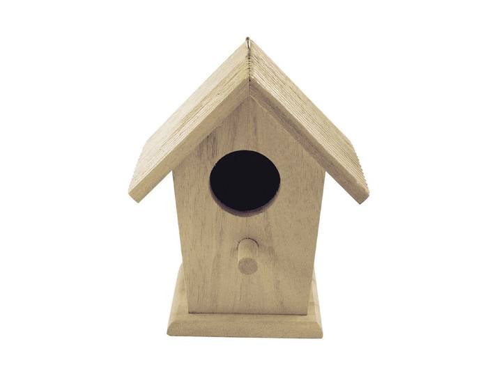 Rayher Holz Vogelhaus FSC 12 × 7.5 × 13 cm