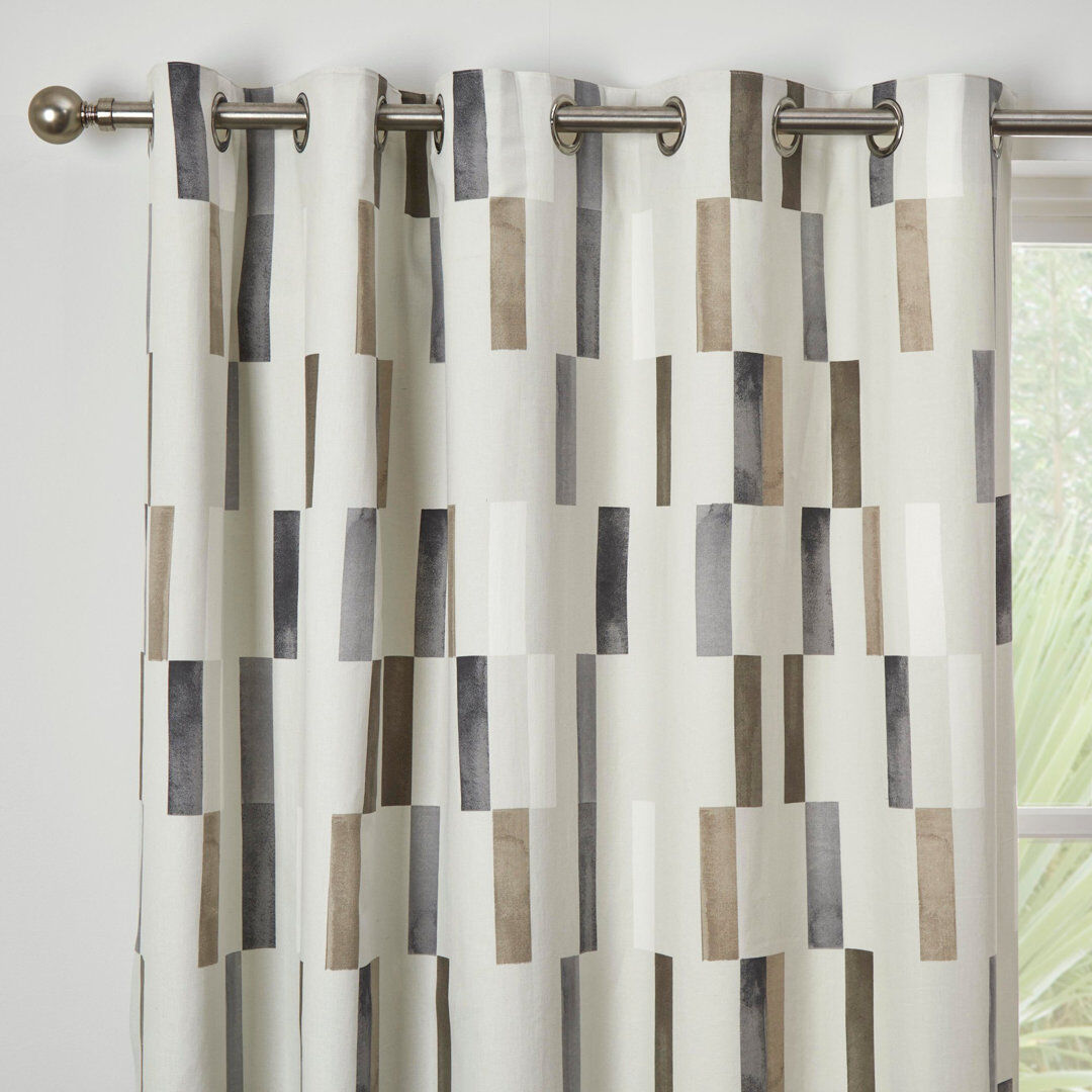 Fusion Semi Sheer Curtain Natural 229 x 229 cm