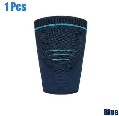 Uplift Essentials High Performance Thigh Compression Sleeve blue