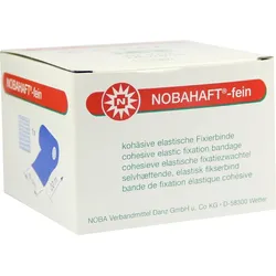 Nobahaft-Fein 20mx6cm Blaue Kohäsive Fixierbinde 1 ST