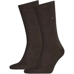 2er Pack TOMMY HILFIGER Classic Socken Herren 778 - oak 43-46
