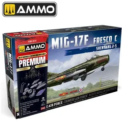 AMMO by MIG Jimenez 1/48 MiG-17F Shenyang J-5, Vietnam-China-North Korea Premium Edition