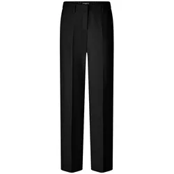 Hose komfortabler Elastizität Fadenmeister Berlin schwarz, 46