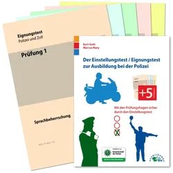 Der Eignungstest / Einstellungstest zur Ausbildung bei der Polizei, Schulbücher von Marcus Mery, Kurt Guth